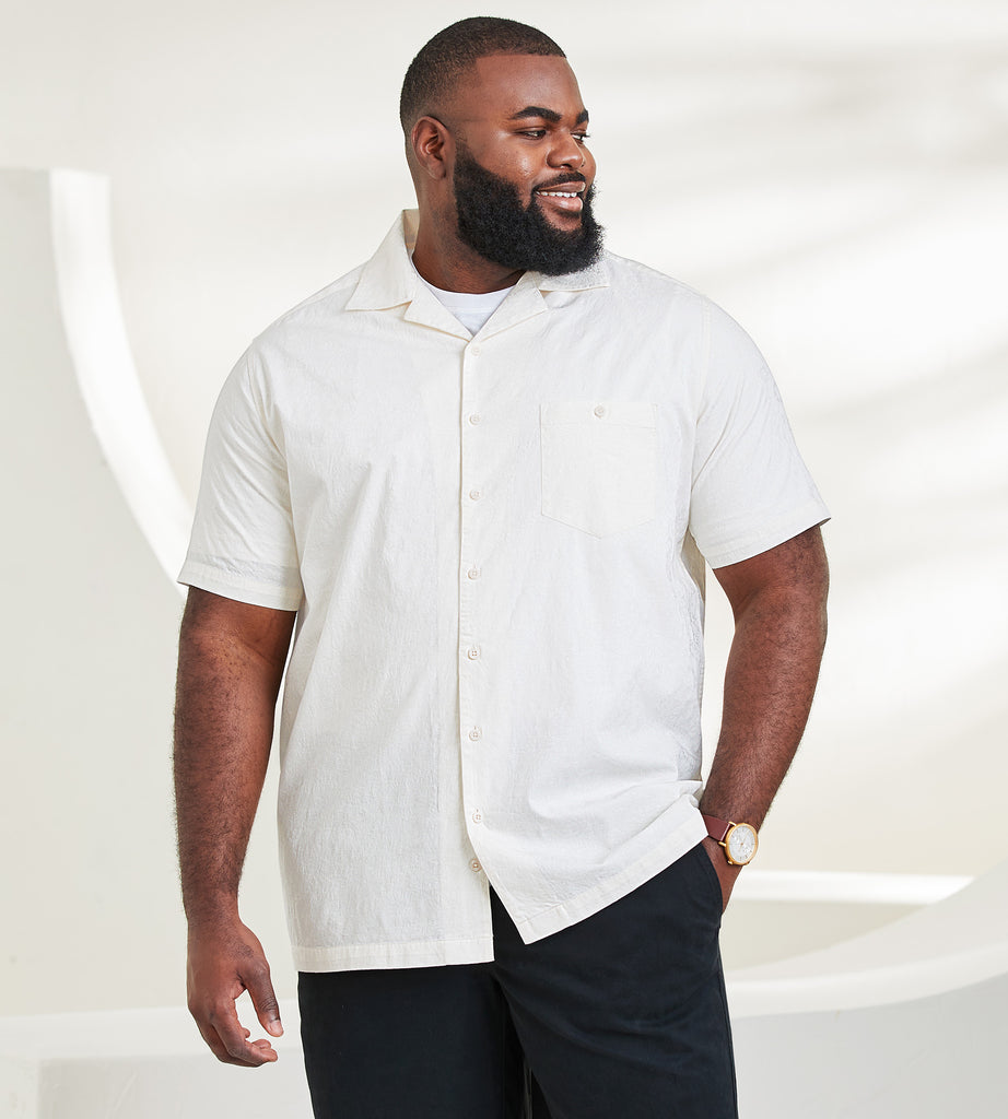 Solid Resort Short Sleeve Sport Shirt