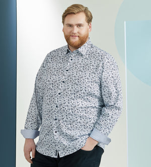 Big and tall paisley dress shirt best sale