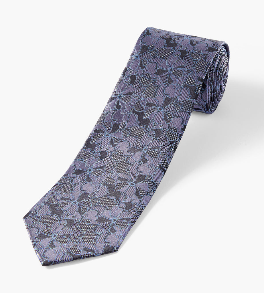 Large Floral Tie