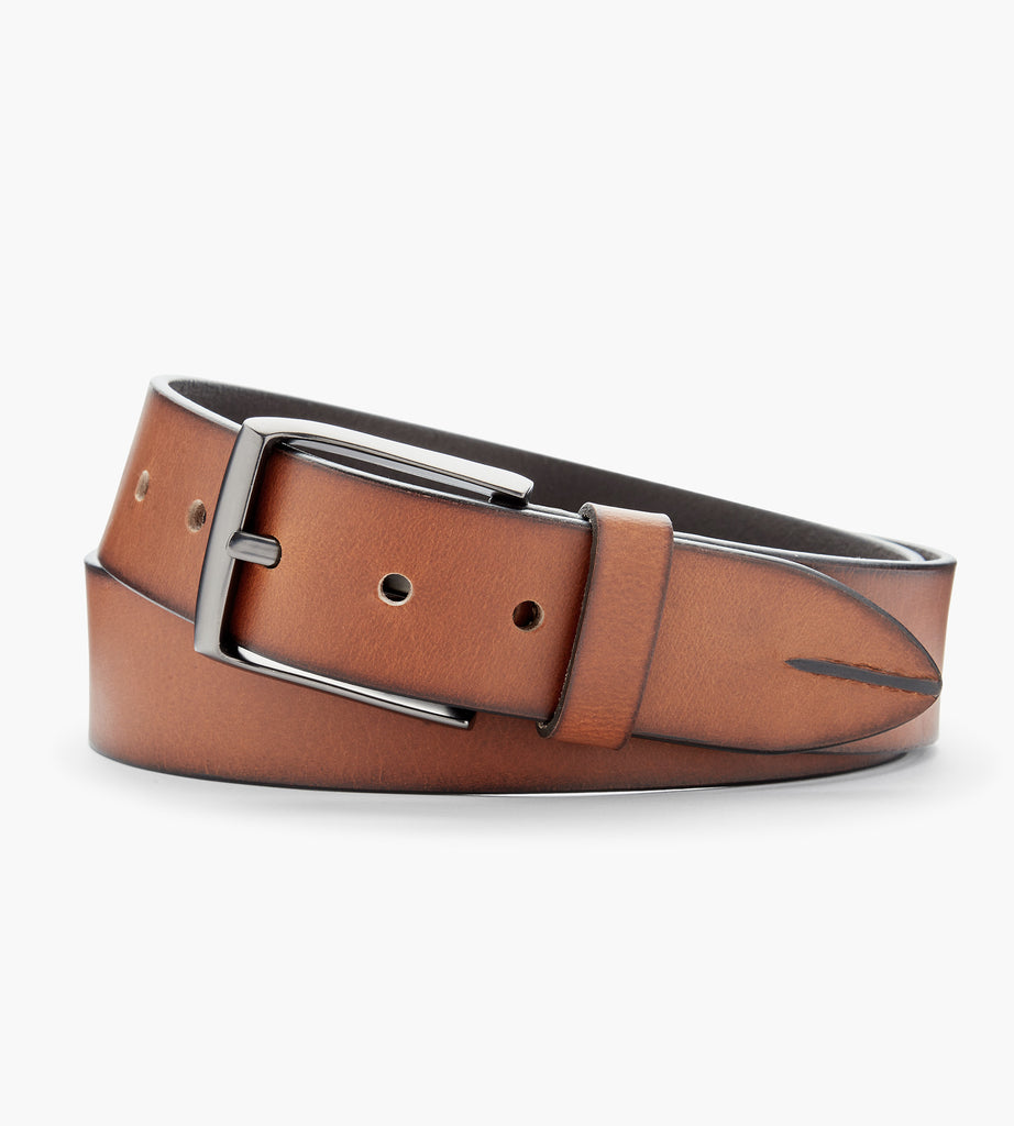 Heavy Weight Fancy Tip Leather Belt