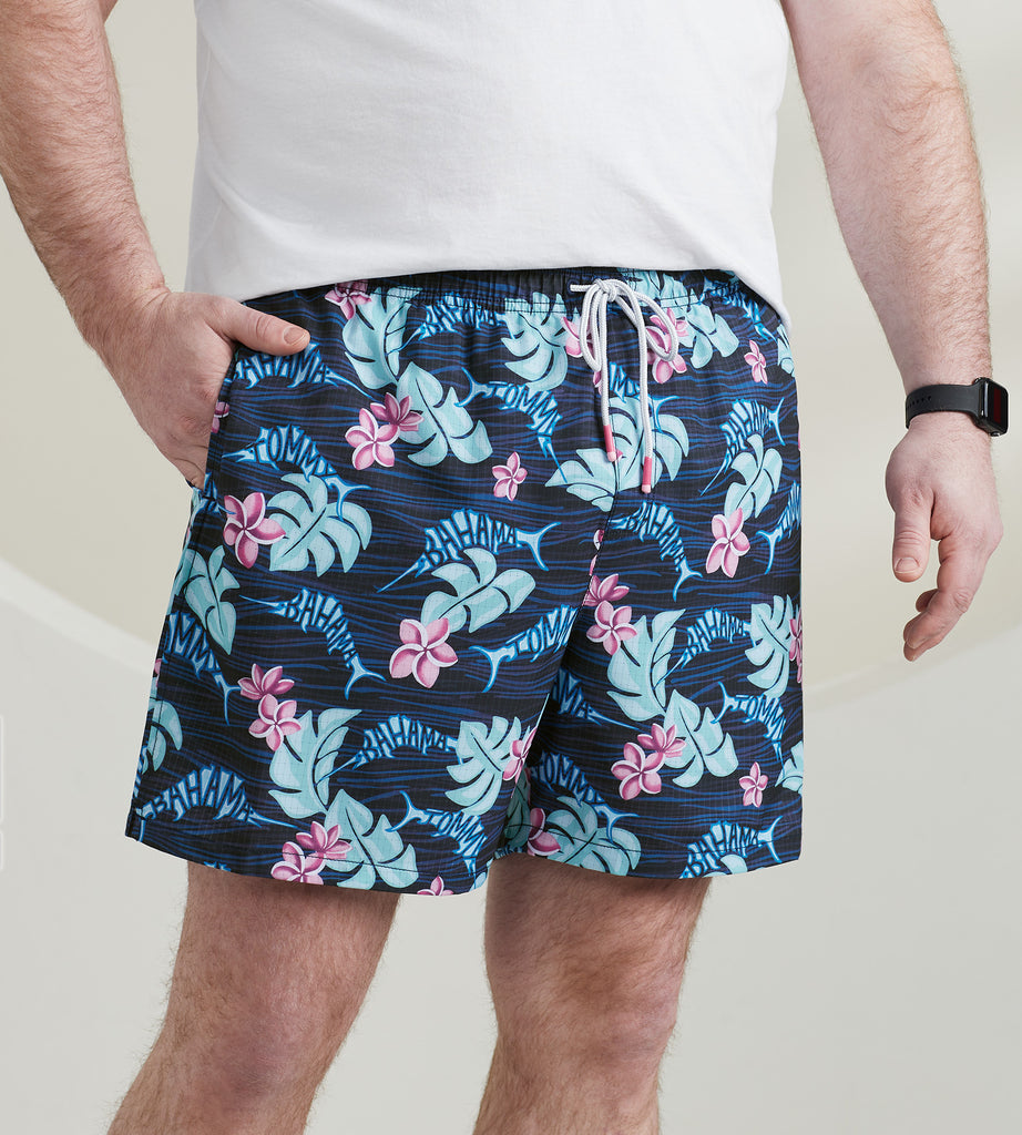 Naples Marine Life Swim Shorts