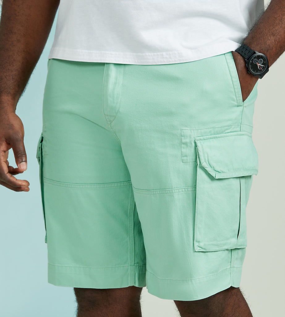 Slub Twill Cargo Short