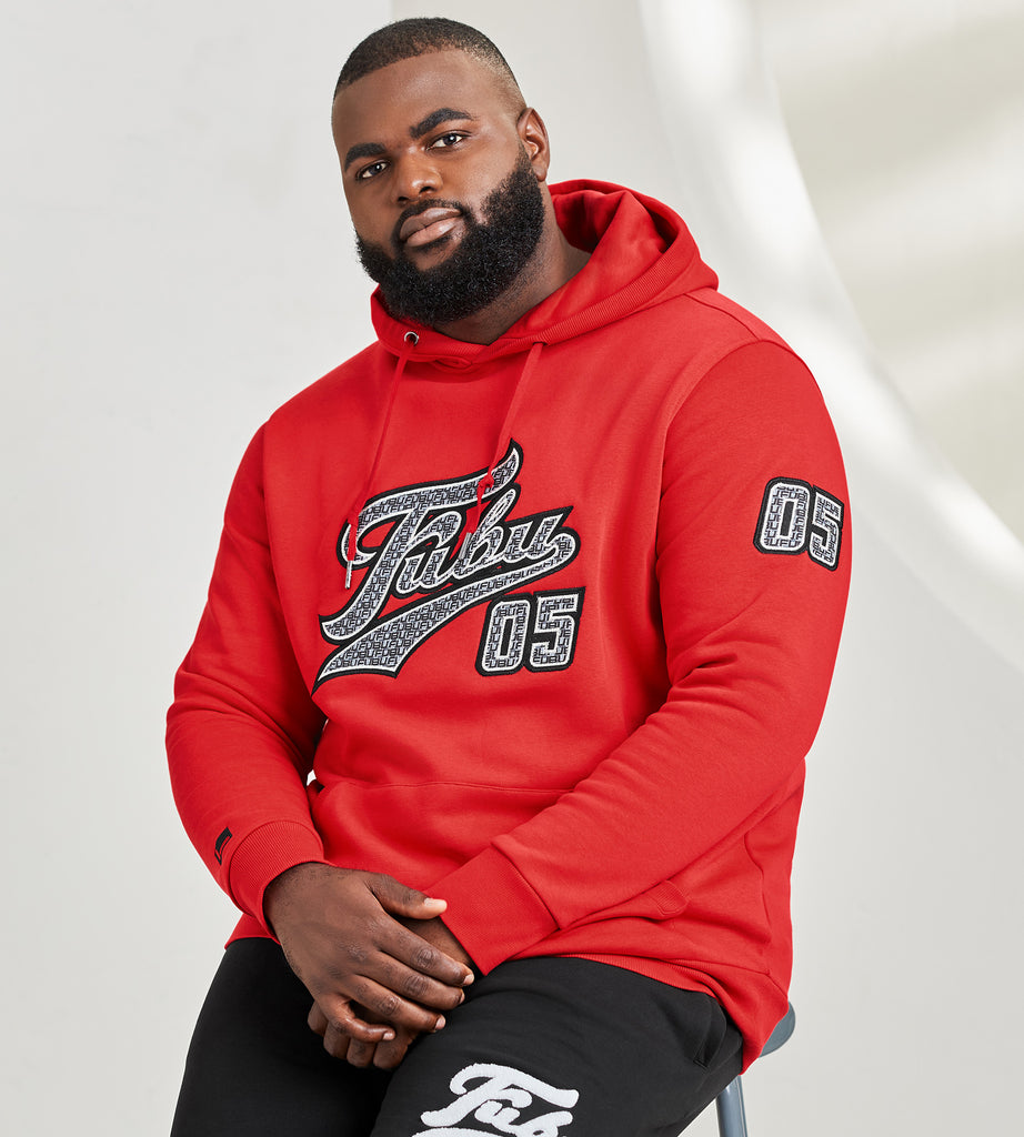 Varsity Logo Print Hoodie