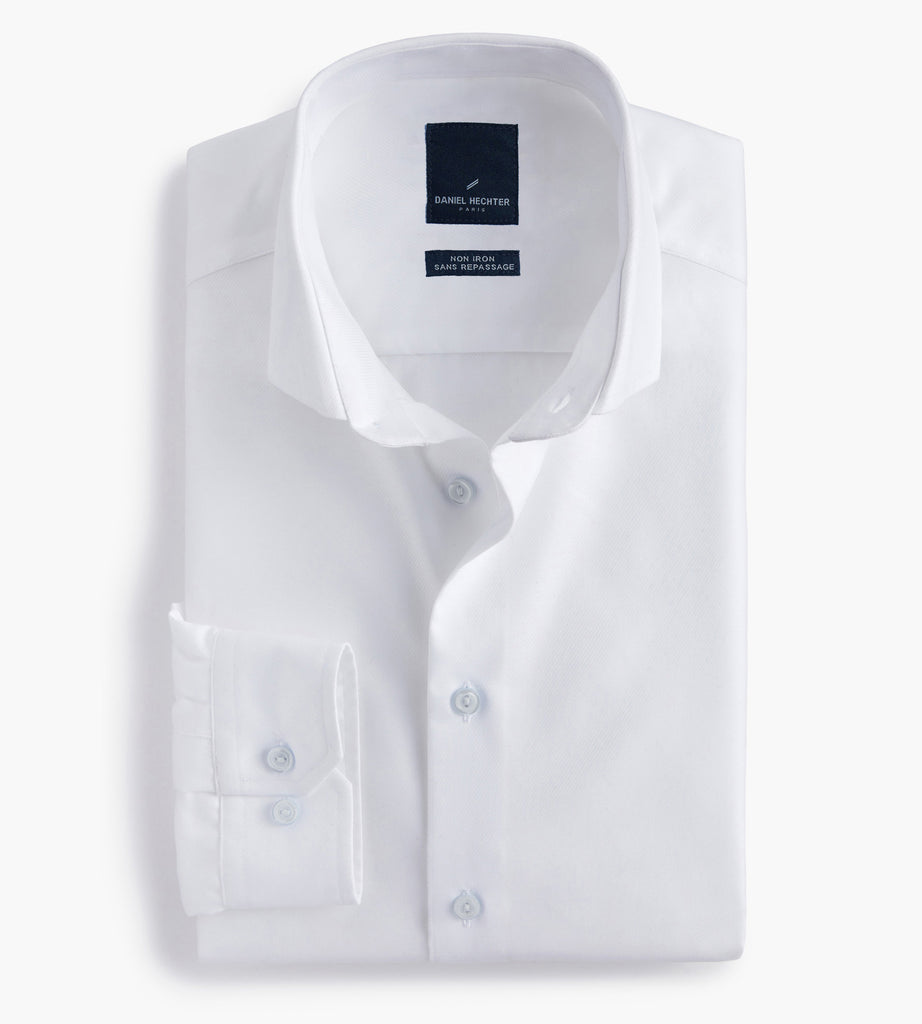 Modern Fit Non-Iron Twill Dress Shirt