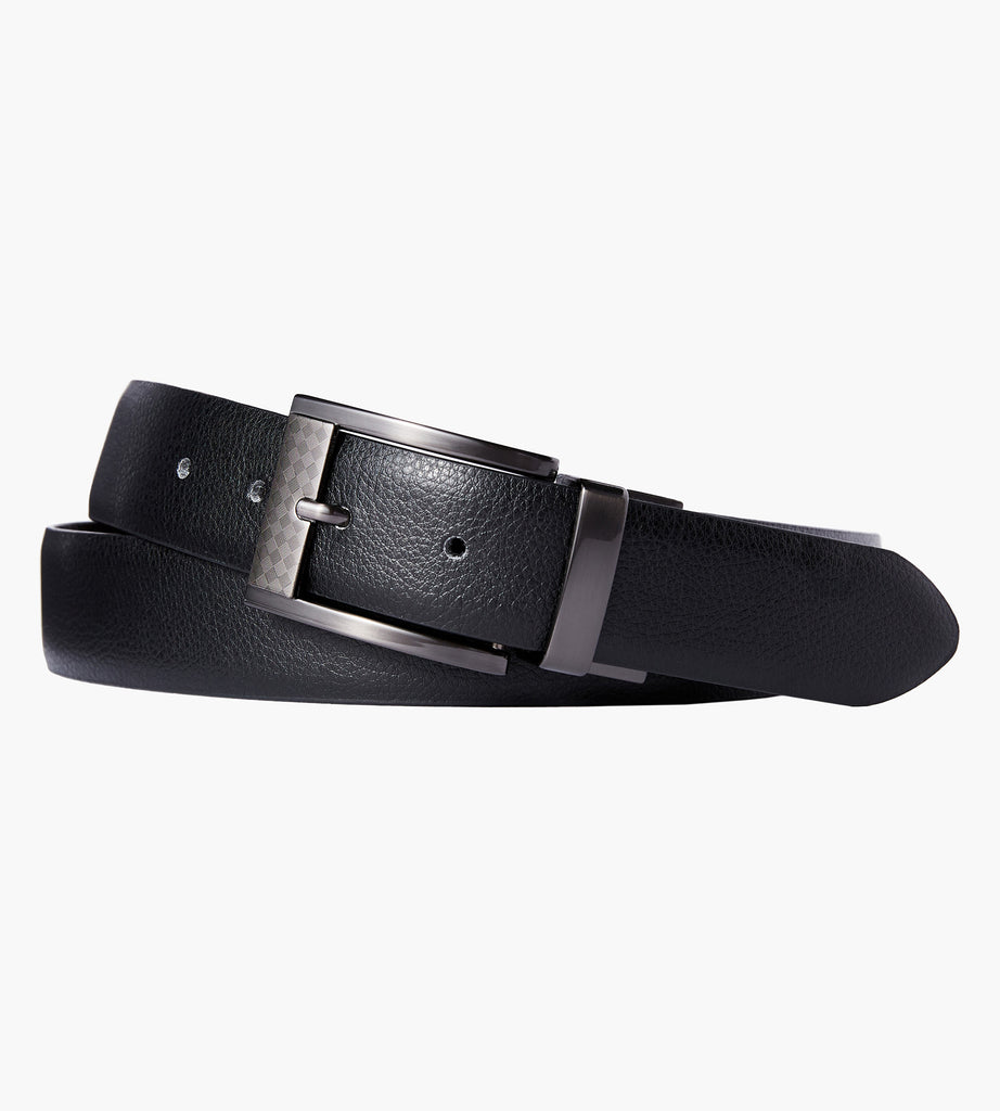 Pebble Grain Reversible Leather Belt